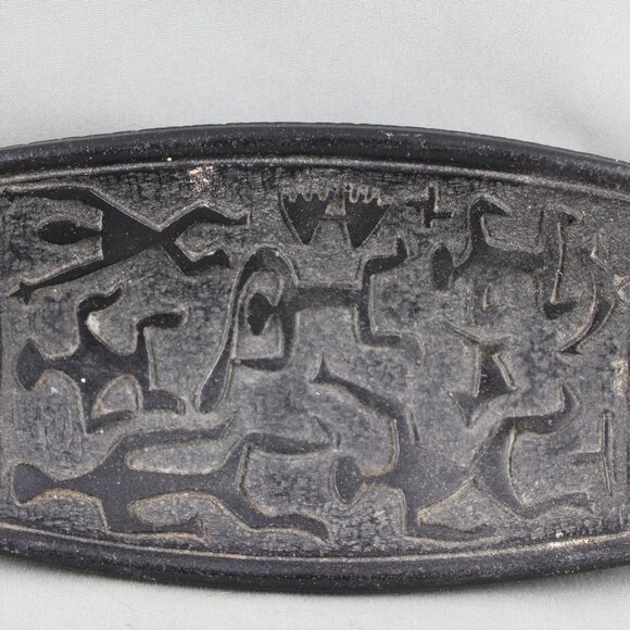 Vintage Coco Joe's Ashtray - Primitive Tribal Design - Circa 1964 - Lava !! - Picture 3 of 5